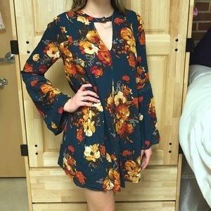 Blu Pepper Floral Dress